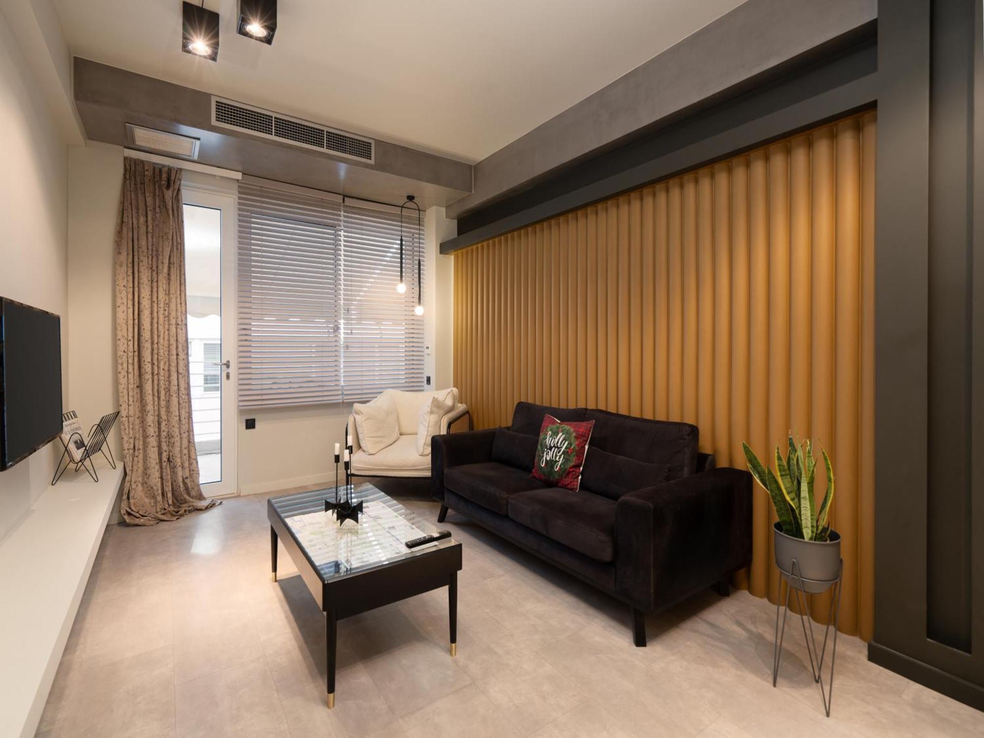 A Place 4U No6 - City Escape With Balcony Lounge & Open Living Space アテネ エクステリア 写真