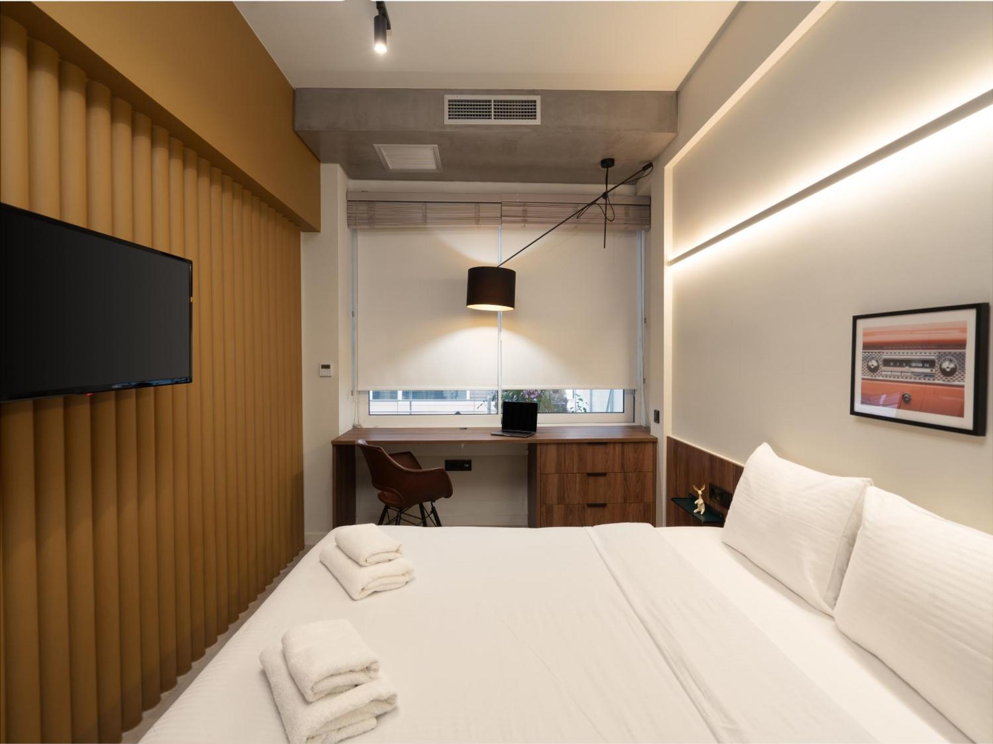 A Place 4U No6 - City Escape With Balcony Lounge & Open Living Space アテネ エクステリア 写真