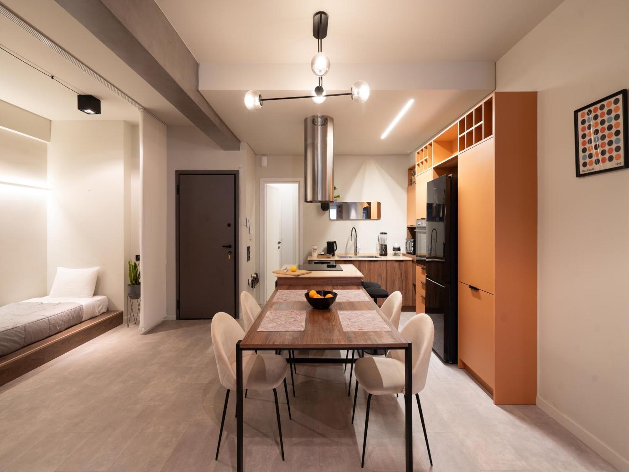 A Place 4U No6 - City Escape With Balcony Lounge & Open Living Space アテネ エクステリア 写真